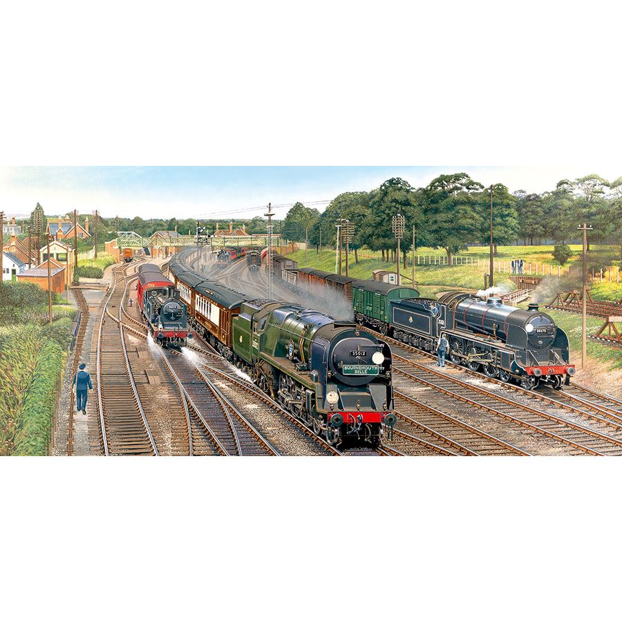Gibsons Jigsaw Puzzle New Forest Junction 636 pieces Landscape Bourne Toys