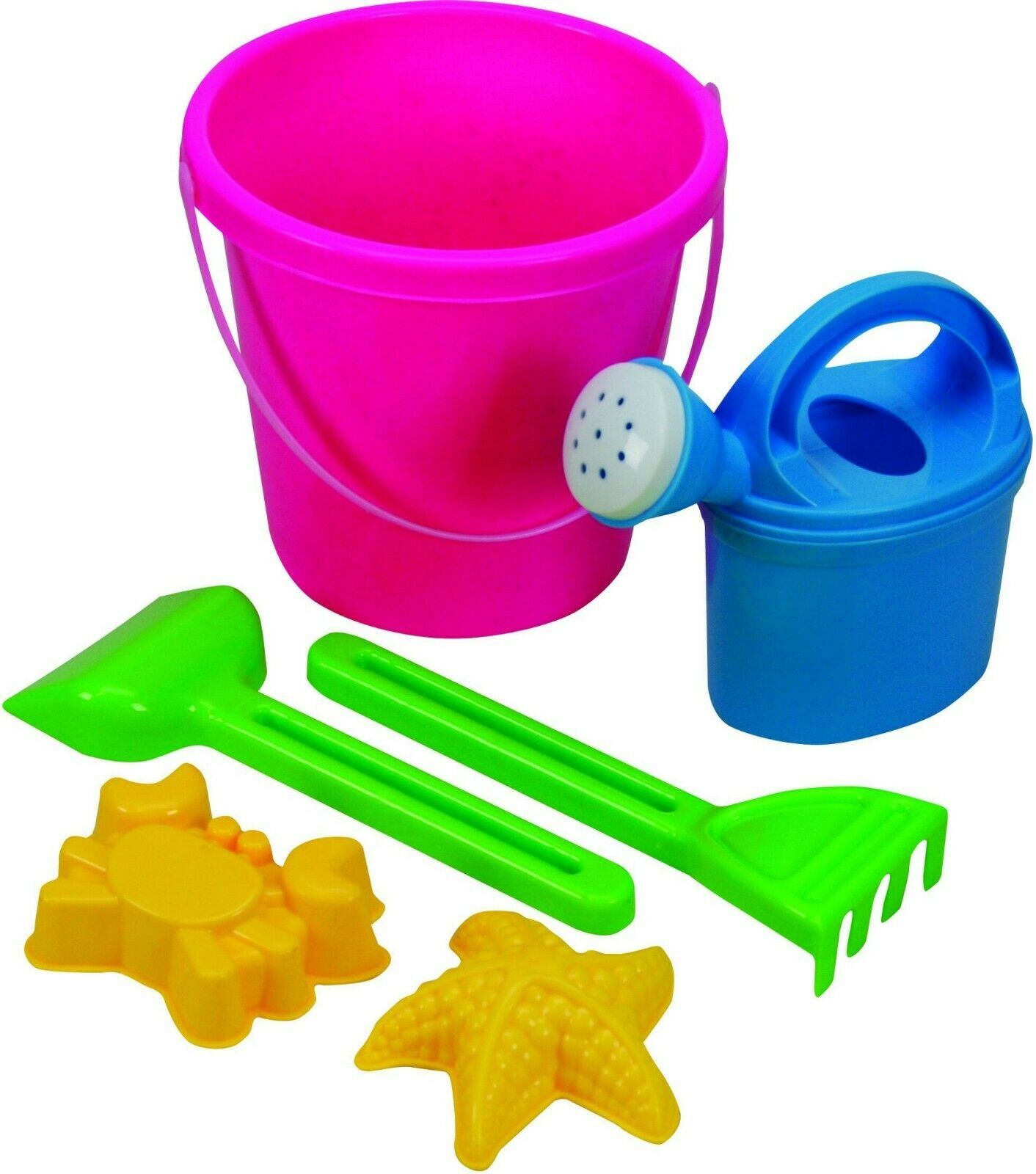 Large Bucket Set (Assorted Colours) Bourne Toys