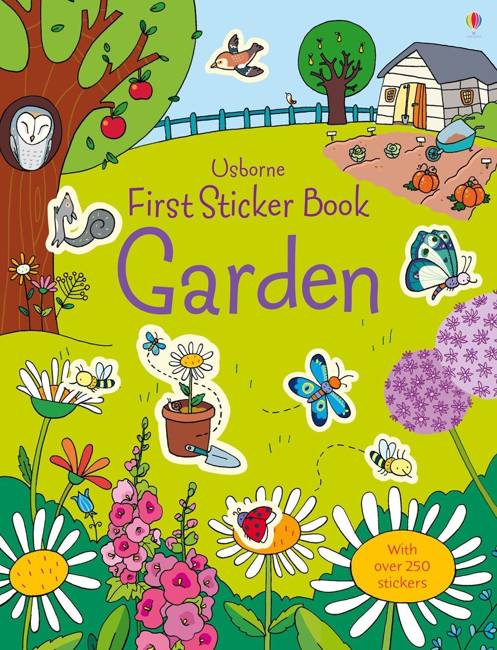 Usborne First Sticker Book Garden (Age 3+) Bourne Toys