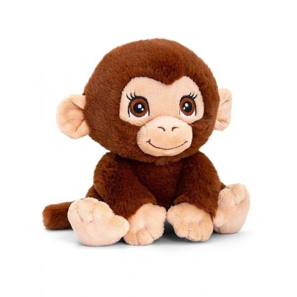 16cm Keeleco Adoptable World Monkey Bourne Toys
