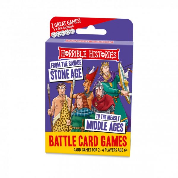 Horrible Histories Stoneage Card Game Bourne Toys