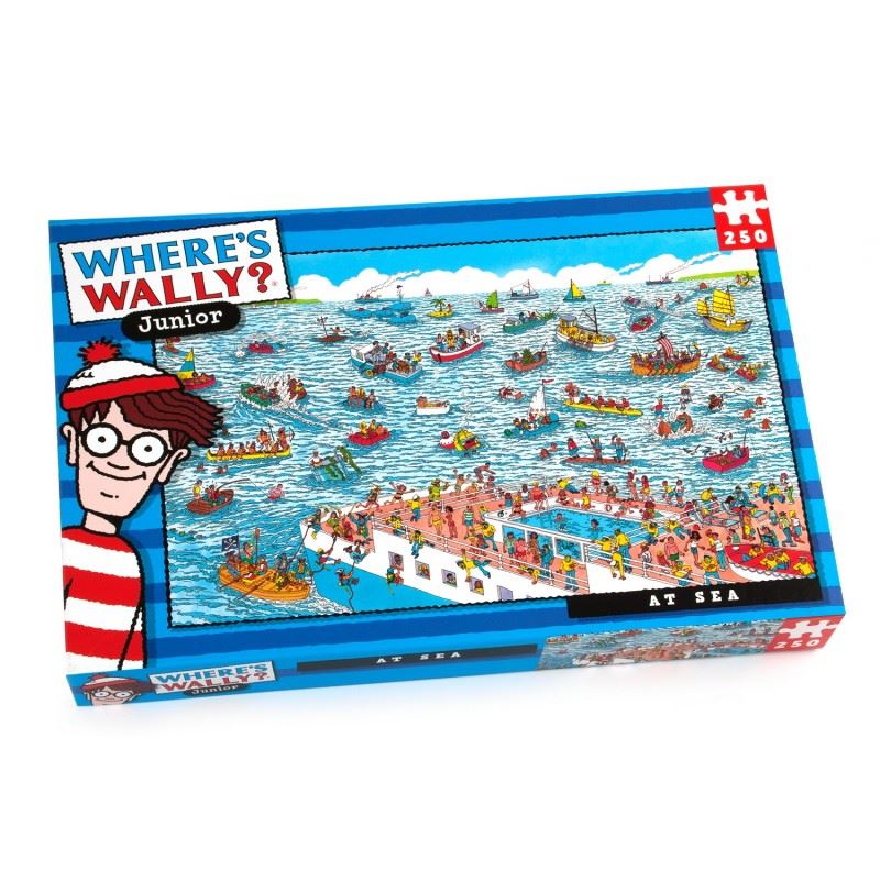 Where’s Wally Jigsaw Puzzle At Sea 250 pieces Age 7+ Bourne Toys