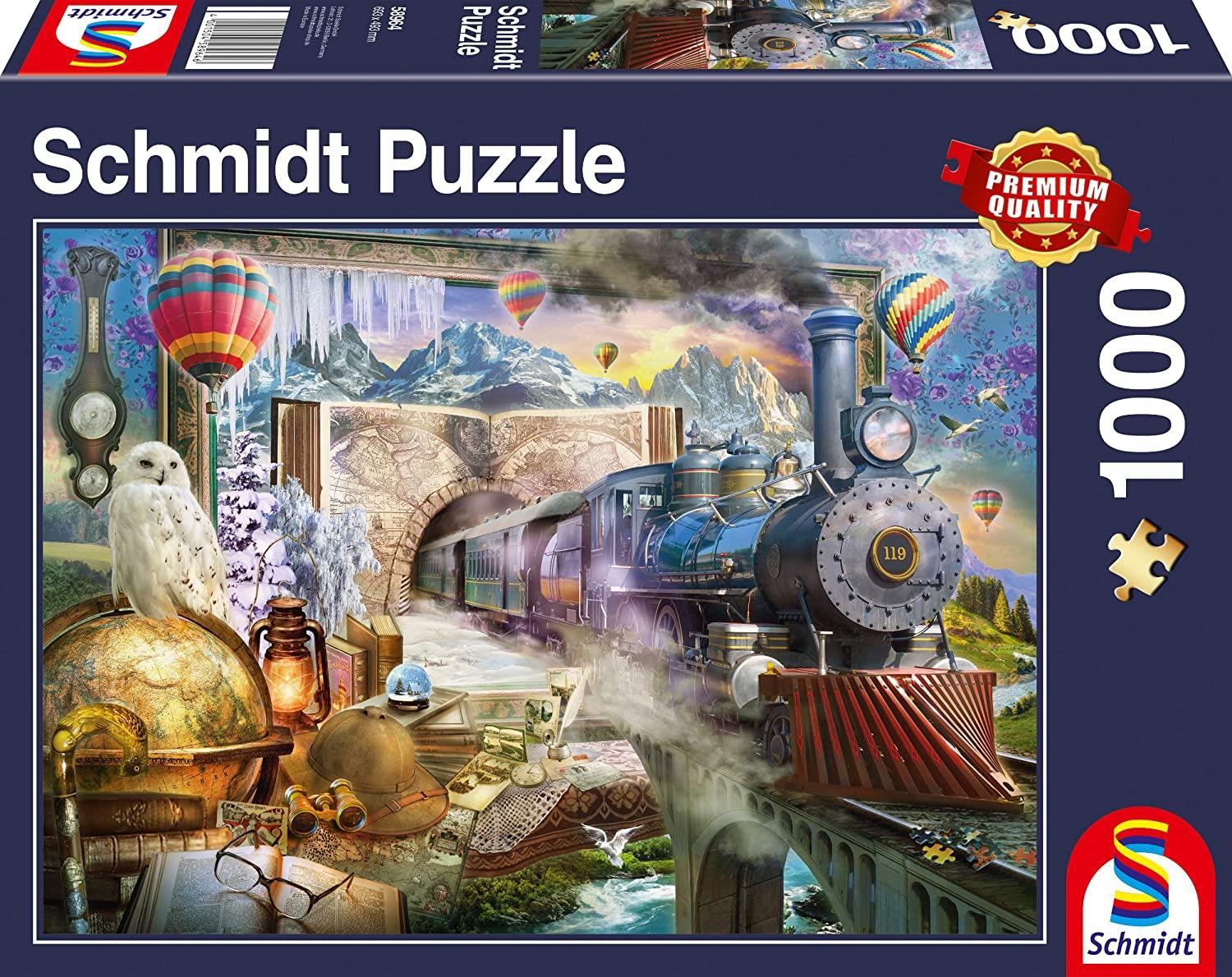 Schmidt Jigsaw Puzzle The Magical Journey 1000 pieces Bourne Toys