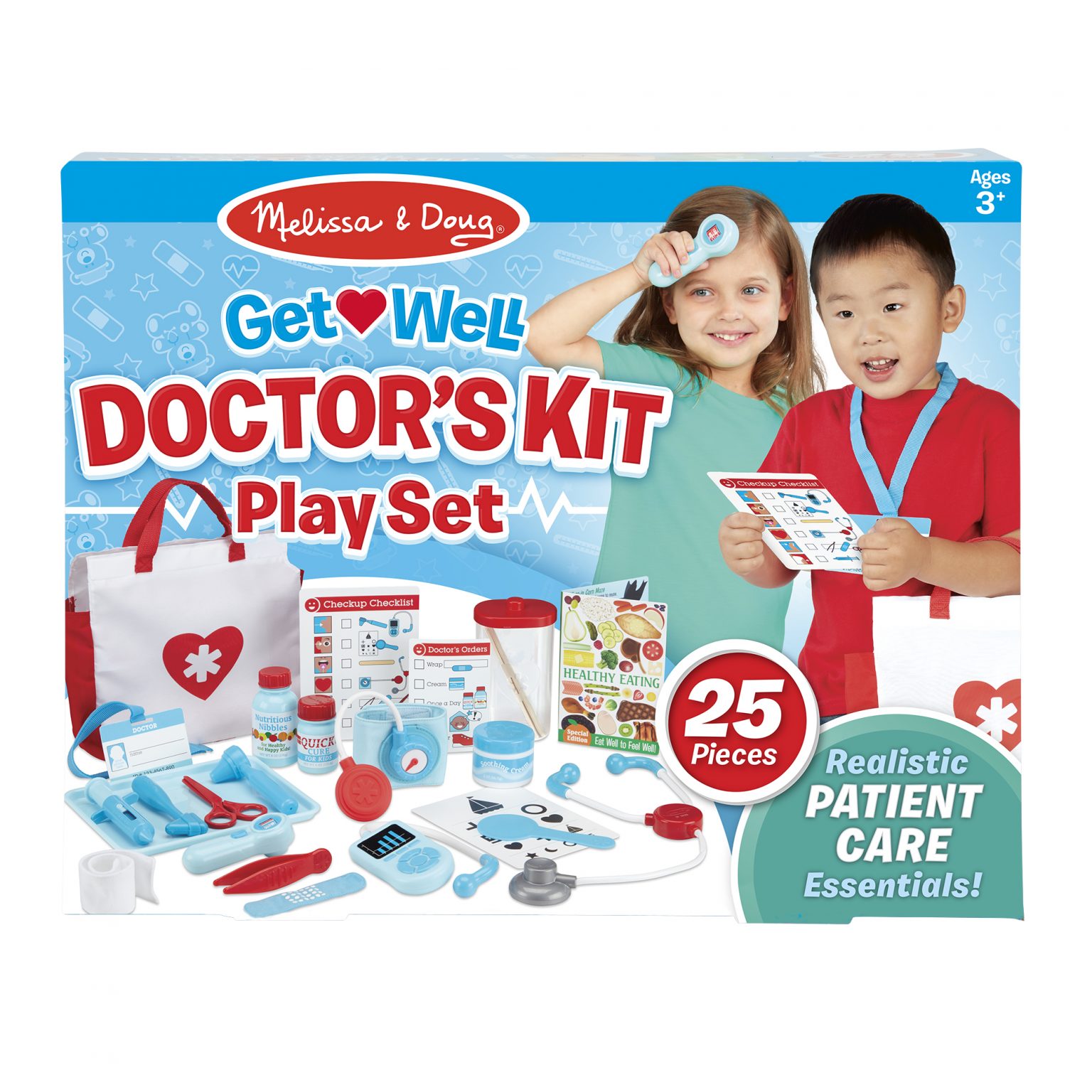 Melissa and Doug Get Well Doctor’s Kit Play Set Bourne Toys