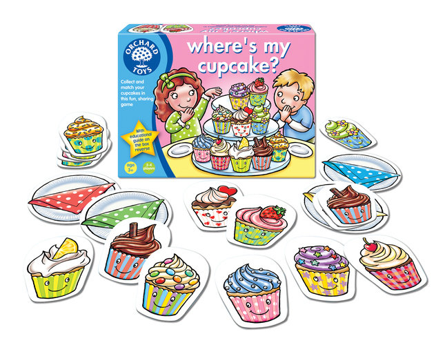 Orchard Toys Where’s My Cupcake? Bourne Toys