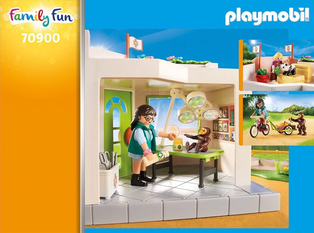 Playmobil 70900 Family Fun Zoo Veterinary Practice Bourne Toys