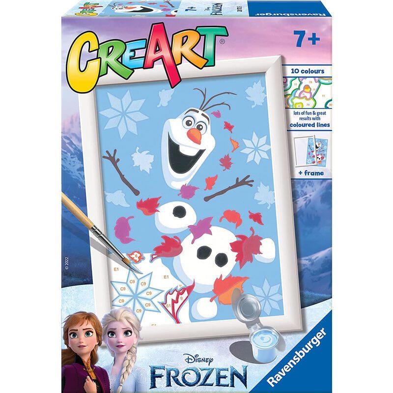 Ravensburger CreArt Paint by Numbers Disney Frozen Cheerful Olaf Bourne Toys