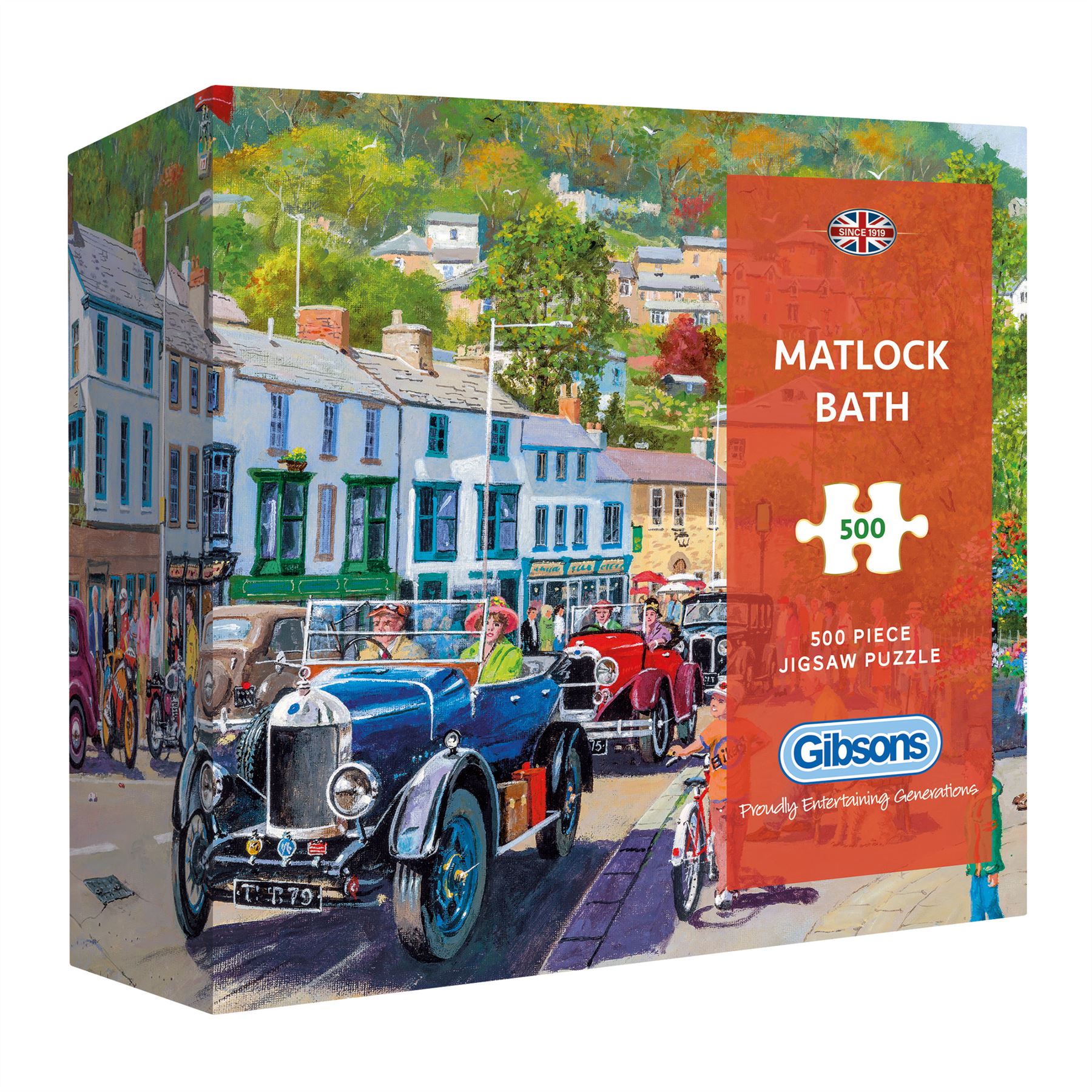 Gibsons Jigsaw Puzzle Matlock Bath 500 pieces Gift Collection Bourne Toys