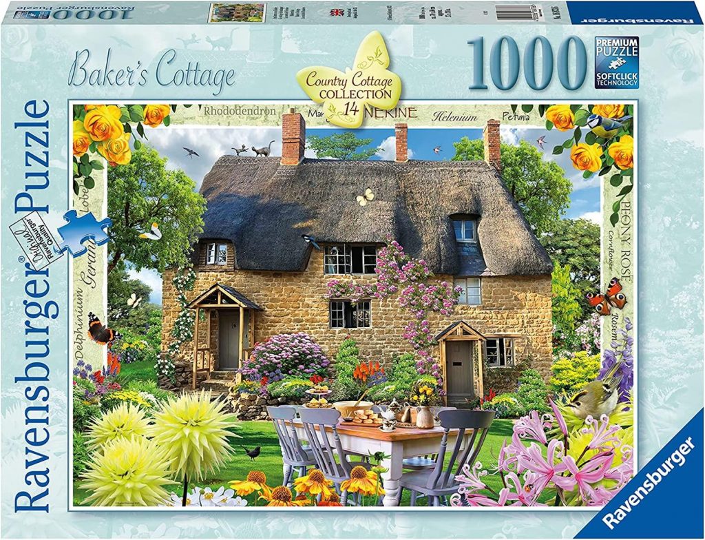 Ravensburger Country Cottage Collection Baker’s Cottage, 1000 piece